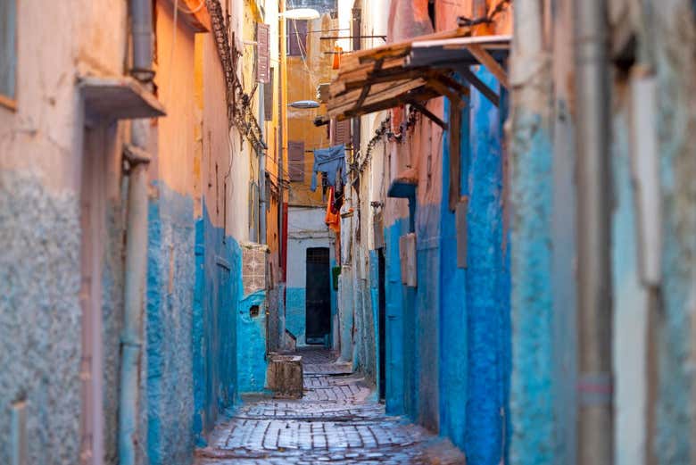 Le stradine della Medina di Casablanca