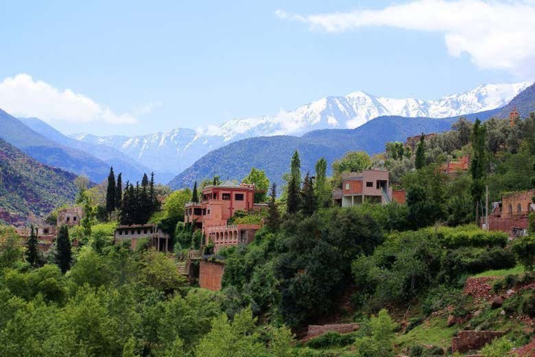 Valle dell'Ourika, un paesaggio incantevole