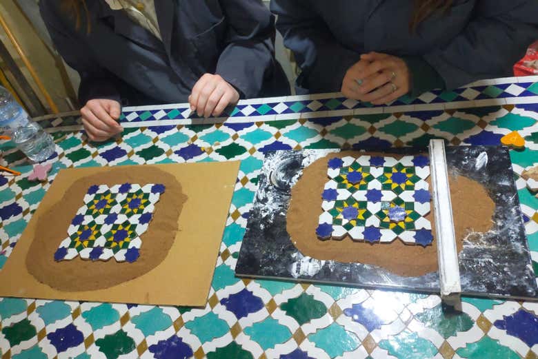 I mosaici marocchini