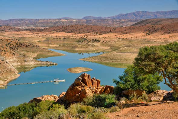 Tour del deserto di Agafay e del lago Takerkoust in buggy